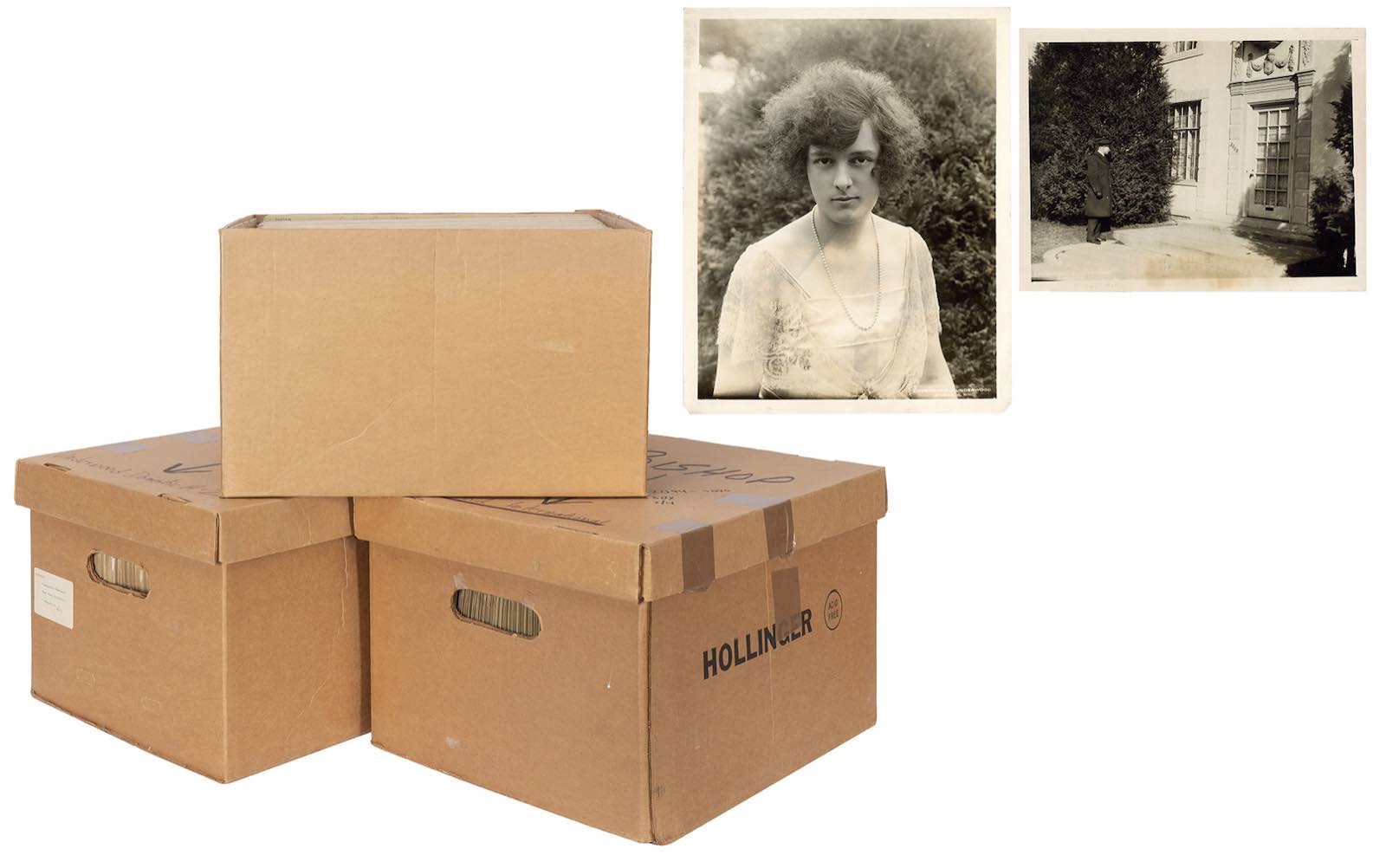 An archive of 2,000+ original black and white photographs taken by the Underwood and Underwood Studio, is estimated at $5,000-10,000