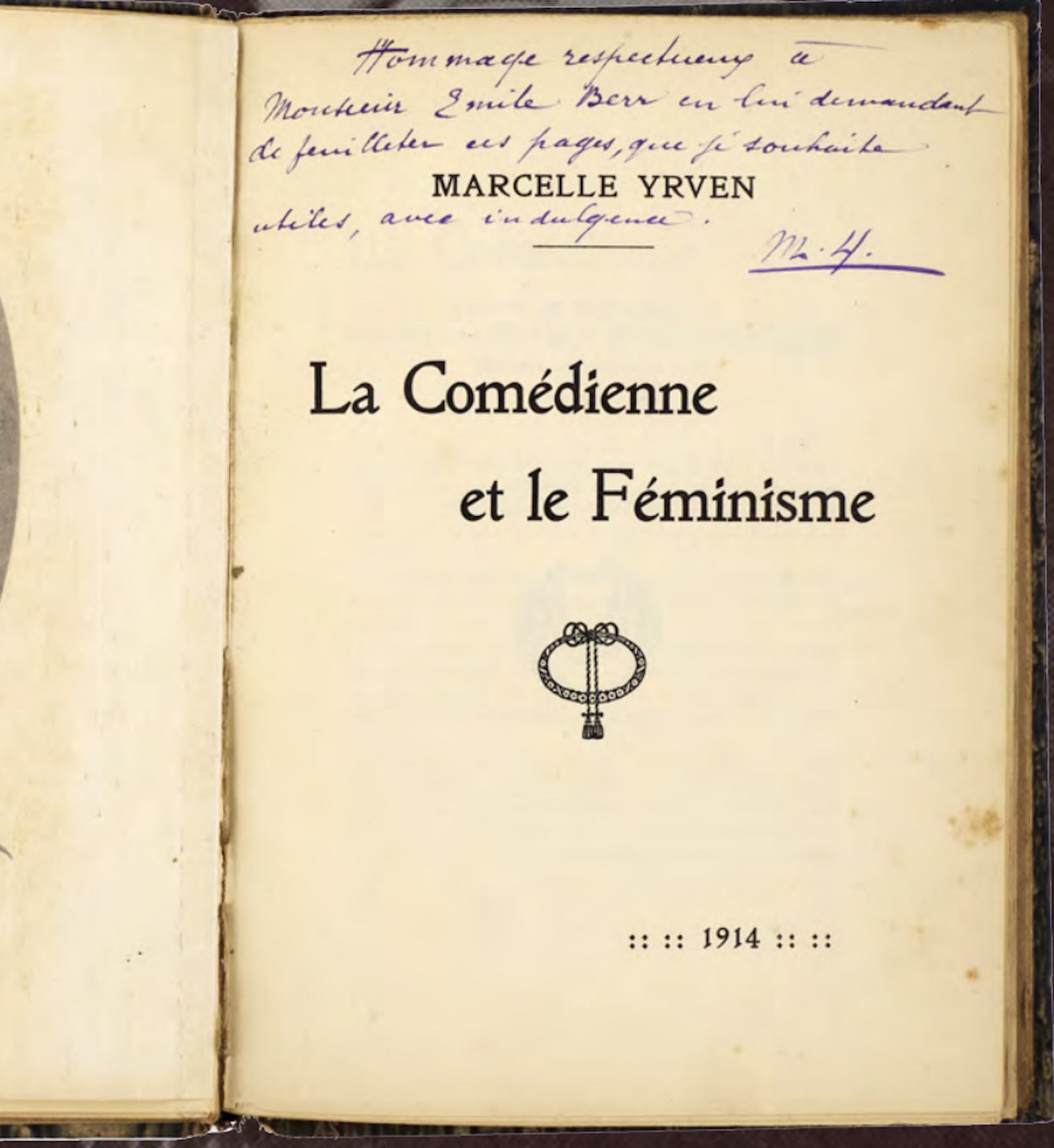 La comédienne et le féminisme
