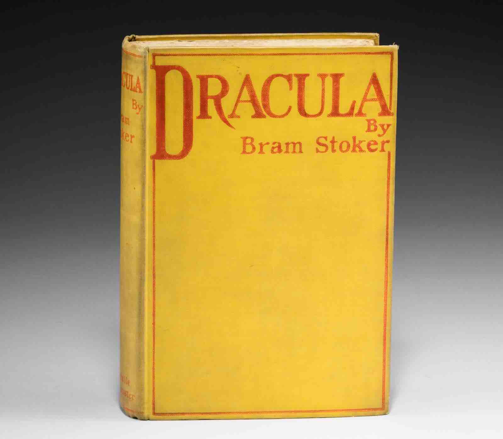 The first edition Dracula by Bram Stoker