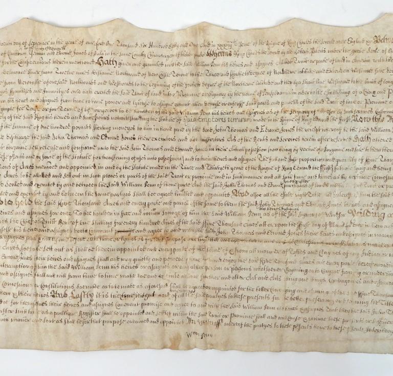 William Penn land grant