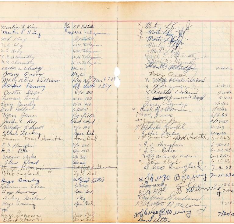 Birmingham Jail Logbook