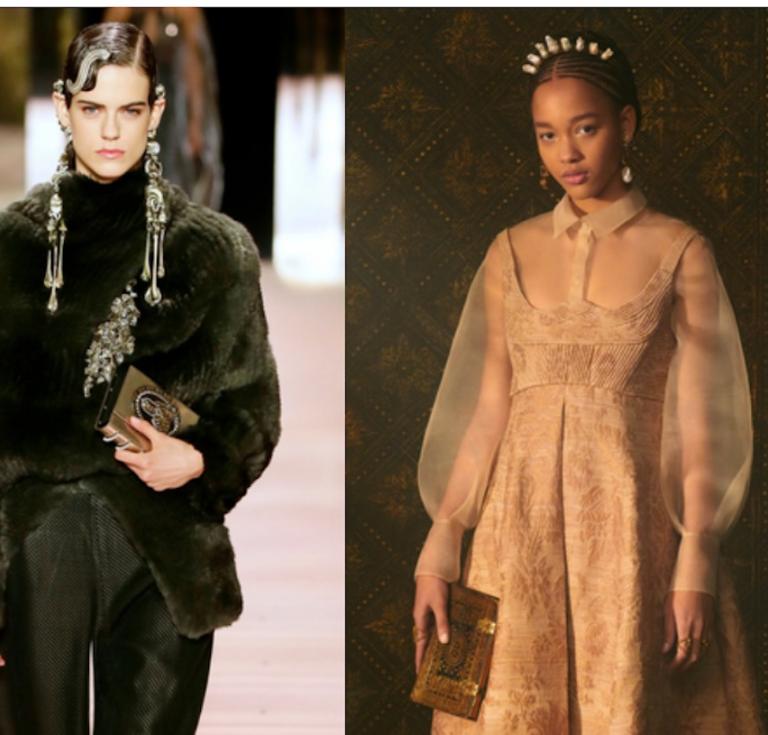 2021 Fashion Runway looks with books