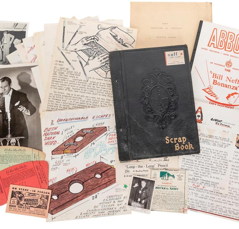 Examples of magicana from Klosterman Magic Collection auction