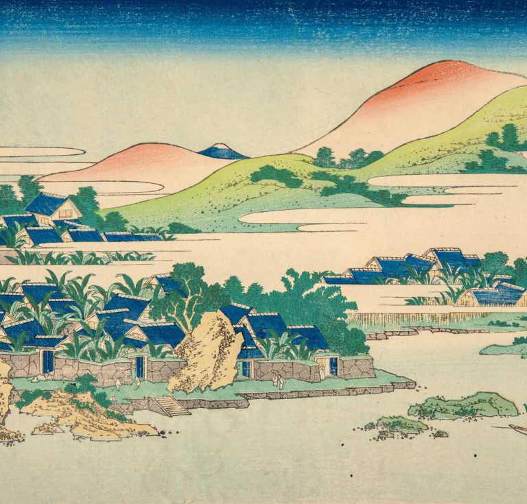 Hokusai's Eight Views