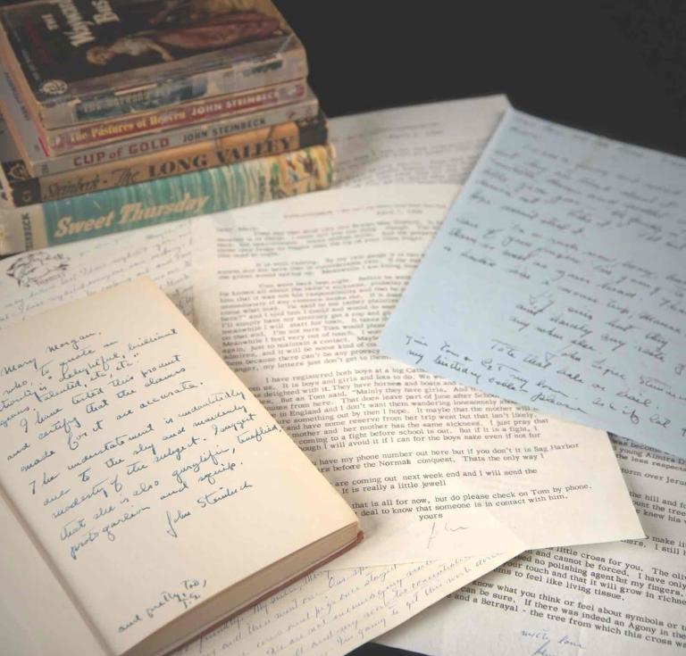 Part of the Steinbeck-Mary Morgan archive