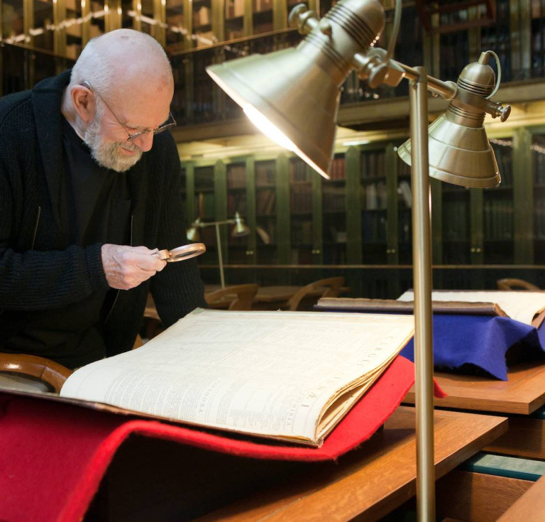 Oliver Sacks at the NYPL in 2011