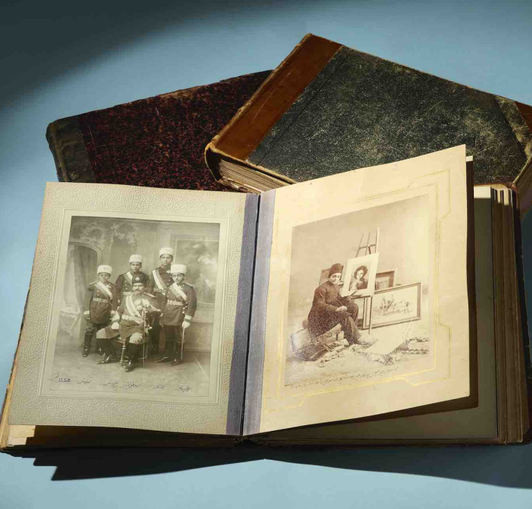 Three very rare albums of Qajar photographs, depicting events surrounding Iran's Constitutional Revolution Estimate: £10,000 - £15,000